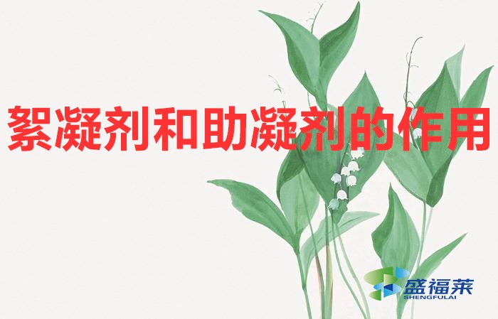 絮凝劑和助凝劑的作用（絮凝劑和助凝劑的區別）